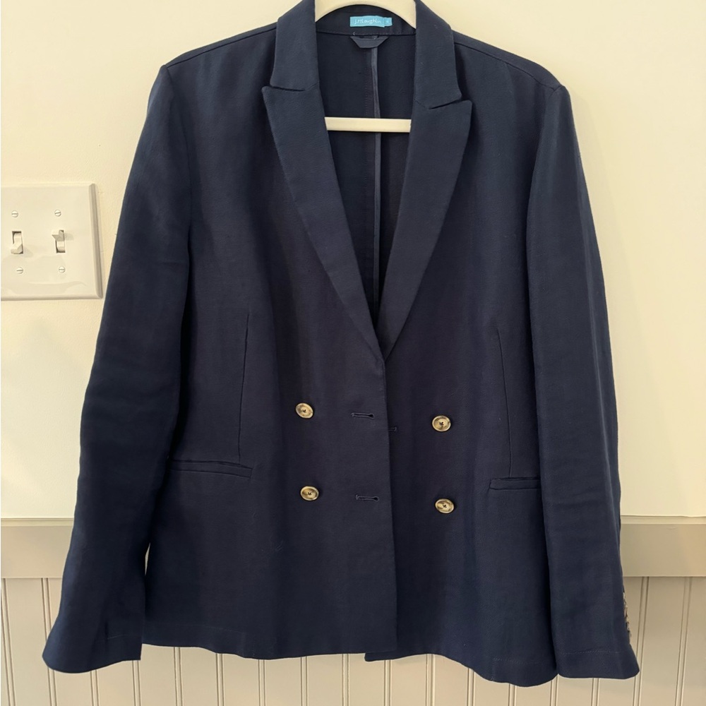 McLaughlin linen blazer